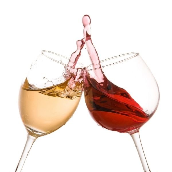 Hvad er forskellen på rødvinsglas og hvidvinsglas?